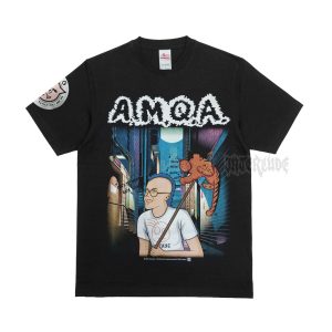 T-SHIRT - A.M.Q.A - HAUNTING THE APPLE