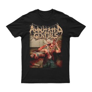 T-SHIRT - AMPUTATED GENITALS - BLOODBATH ALL OVER YOU