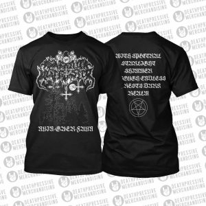 T-Shirt - SATANIC WARMASTER - With Spectral Starlight