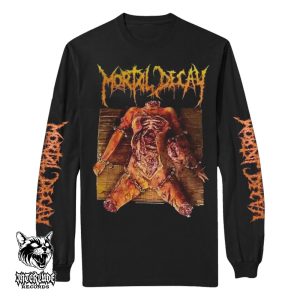 LONGSLEEVE - MORTAL DECAY – The Blueprint For Blood Spatter