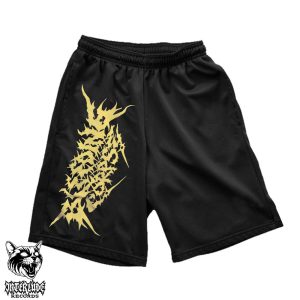 SHORTS - BLEEDING CORPSE - LOGO YELLOW