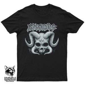 T-SHIRT - EXODUS - HORNEDSKULL