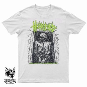 T-SHIRT - HORRIFIED – RANCID STENCH OF DECOMPOSING MESS (WHITE)