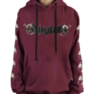 HOODIE - JIHAD - LOGO MAROON