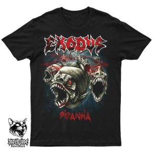 T-SHIRT - EXODUS - PIRANHA