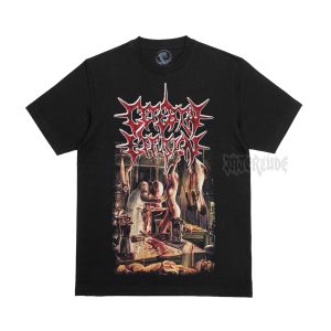 T-SHIRT - CEREBRAL EFFUSION - Smashed and Splattered Organ Art