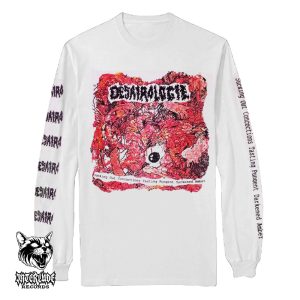 LONGSLEEVE - DESAIROLOGIE - SUCKING OUT CONCOCTIONS TASTING PUNGENT DARKENED AMBER (NO BACKPRINT)