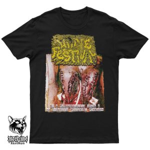 T-SHIRT - URINE FESTIVAL – OF A HERMAPHRODITIC ENEMA & AN UROPHILIC PISSPARTY PLEASURE (BLACK)