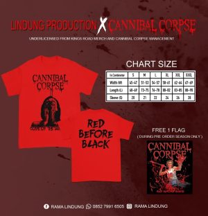 T-SHIRT - CANNIBAL CORPSE - Code Of Slashers
