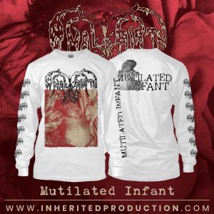 LONGSLEEVE – Anal Birth – Mutilated Infant (WHITE)