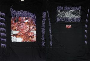 LONGSLEEVE - REEKING PILE OF SEPTIC BRAIN FLUID – THE MECONIUM EXCREMENT (BLACK)