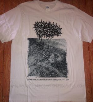T-SHIRT - Foetal Fluids To Expurgate – Malodorous Foetor of Carbonized Flesh