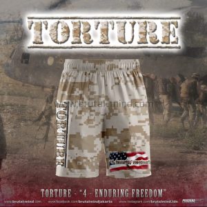 SHORTS – TORTURE – 4 – ENDURING FREEDOM (FULLPRINT)