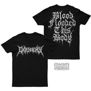 T-SHIRT - EXPENDIENCY - BLOOD LOGO