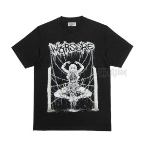 T-SHIRT - WARSORE – MEGA GRINDCORE CARTOON ULTRA VIOLENCE BLACK