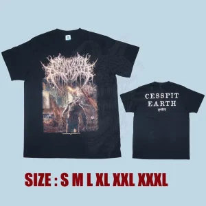 T-SHIRT - MONUMENTAL DISCHARGE - Cesspit Earth