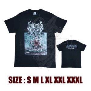 T-Shirt – INIQUITOUS MONOLITH – Monstrous Degradation