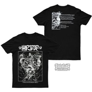 T-SHIRT - WORMROT - YOUR DYSTOPIAN HELL