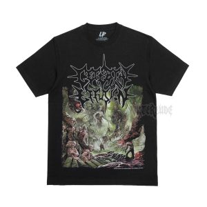T-SHIRT - CEREBRAL EFFUSION - Ominous Flesh Discipline