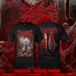 PRE-ORDER – T-SHIRT – ESOPHAGUS – COLLOSAL HUNTER
