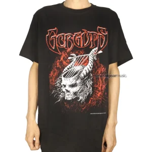 T-SHIRT - GORGUTS - OBSCURA SKULL HARP