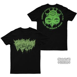 T-SHIRT - GOLEM OF GORE – Cannibal Banquet For The Lord Of Flies - LOGO