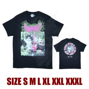 T-SHIRT – GOREPOT – Stoner Kitteh Is So High Meow