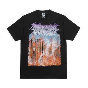 T-SHIRT - MYOCARDIAL INFARCTION - Immersion In Delusional Euphoria - Black