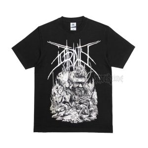 T-SHIRT - PUTRIDITY – THE BAD TASTE BLACK WHITE