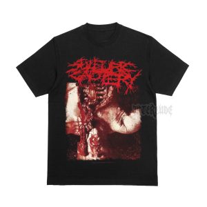 T-SHIRT - SULFURIC CAUTERY – RAW GORE MASSACRE (COVER)