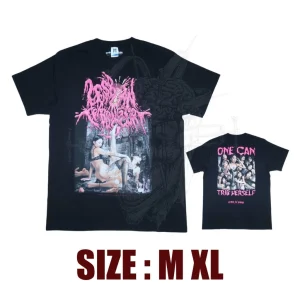 T-SHIRT - LESBIAN TRIBBING SQUIRT - One Can Trib Herself