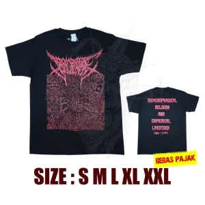 T-SHIRT - BIOMORPHIC ENGULFMENT - CHIMEROPHAGICAL RELIGION AND CHIMERICAL LIVESTOCK